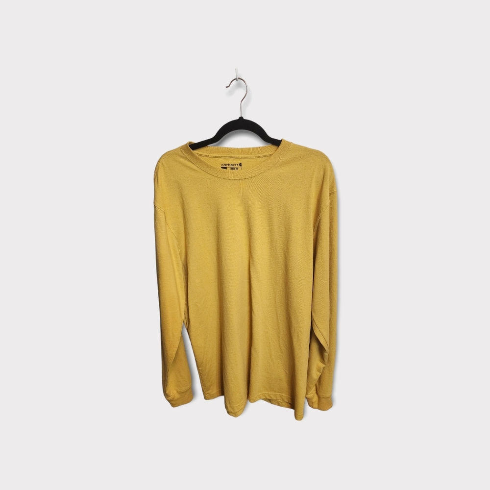 Mens‎ carharrt long sleeve shirt, medium, loose fit
